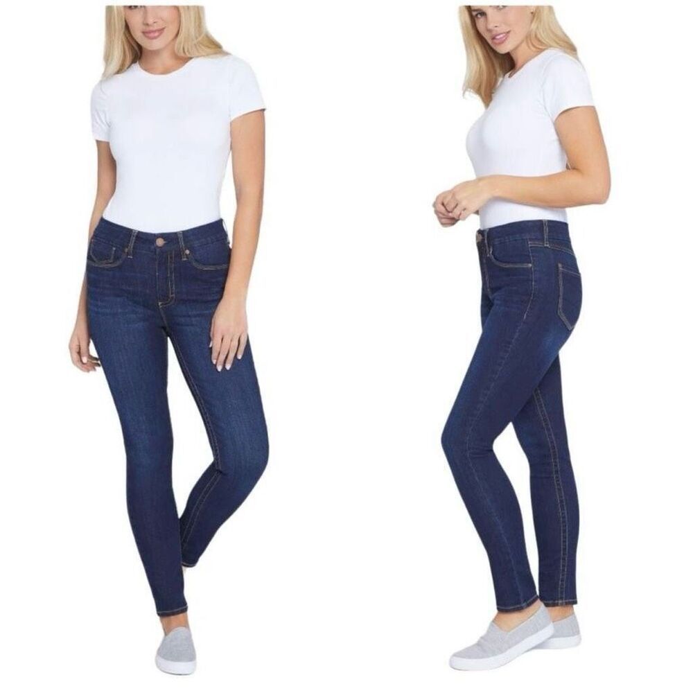 NWT Womens Seven7 Seven 7 Tummyless High Rise Skinny Alaska Rinse Jeans - Sz 16